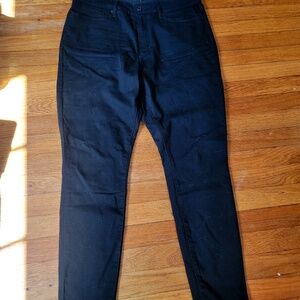 New Womens Plus Size 16 33 W 28 L Denizen from Levi High-Rise Skinny Black Jeans